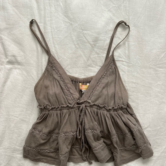 Urban Outfitters Tops - Gray Babydoll Top